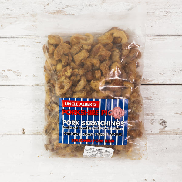 Uncle Alberts Porkshire Pig Pork Scratchings (1x1kilo Bag)