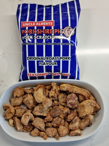 Uncle Alberts Scratchings (1x12x45g bag)